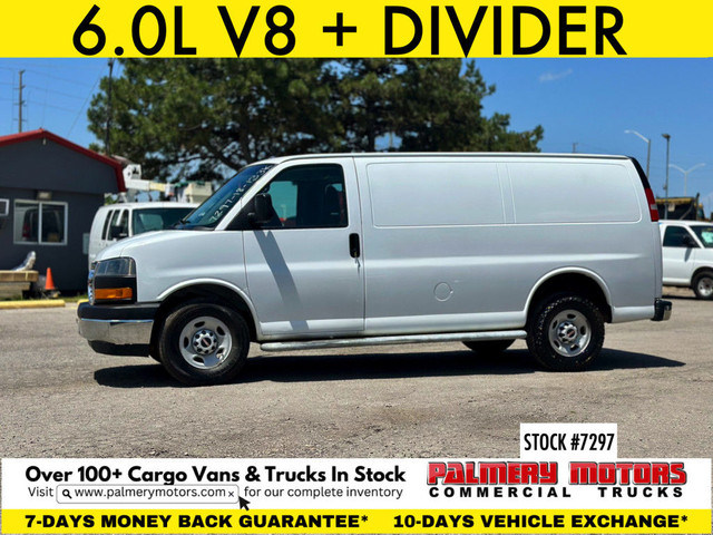2018 GMC Savana 2500 135WB + DIVIDER in Cars & Trucks in Mississauga / Peel Region