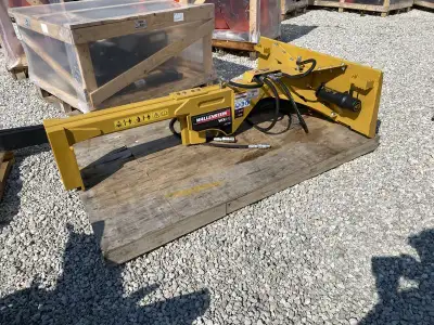 Wallenstein Skidsteer Inverted wood splitter IN STOCK AND ON SALE 20 ton splitting force 24" opening...