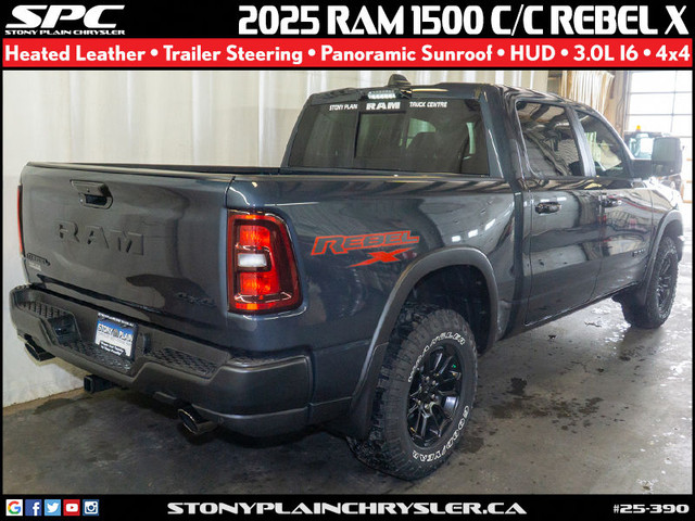 2025 RAM 1500 Rebel 4x4 Crew Cab 5'7 in Cars & Trucks in St. Albert - Image 2