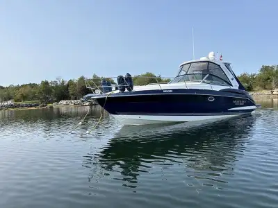 Loaded. This 2019 355 Monterey Sport Yacht has it all. Joystick Docking, AC, Generator(23hrs), and m...