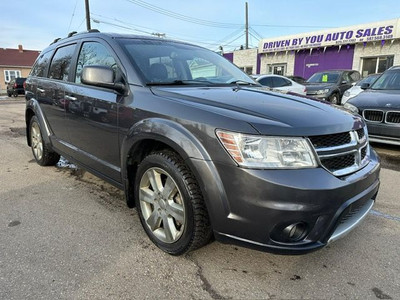 2015 DODGE JOURNEY RT AWD 7 SEATER ACCIDENT FREE 1 OWNER SUV!