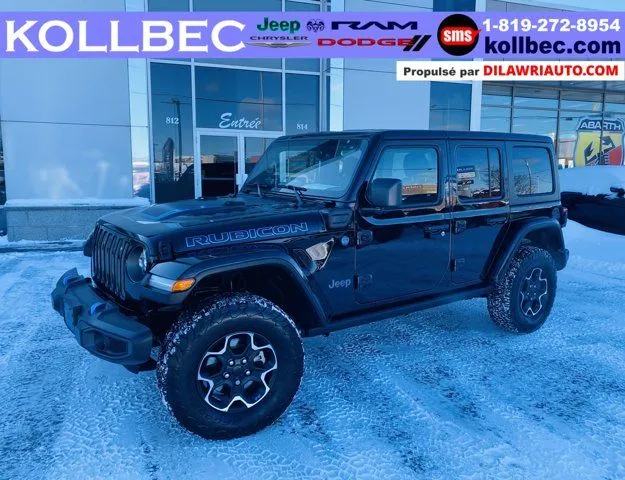 2023 Jeep Wrangler 4xe RUBICON 1 OWNER CLEAN CARFAX CERTIFIED