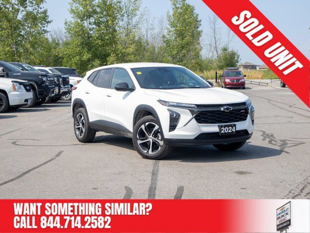 2024 Chevrolet Trax 1RS - WiFi Hotspot, Lane Keeping Assist in Cars & Trucks in Belleville