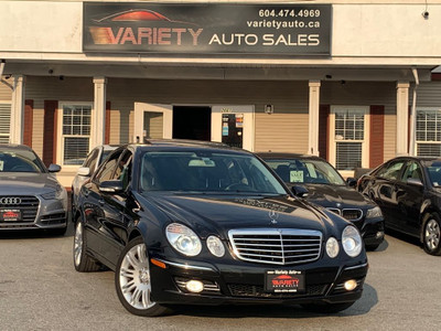 2008 Mercedes-benz E-Class 4-MATIC Automatic Leather Sunroof Nav