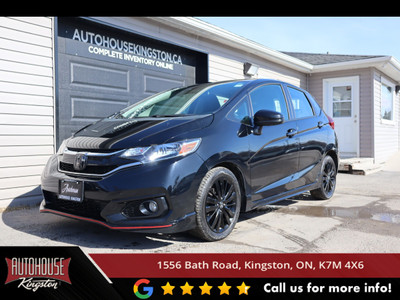 2019 Honda Fit Sport CLEAN CARFAX - BACKUP CAM - APPLE AND AN...