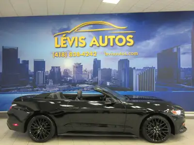 FORD MUSTANG 2016 CONVERTIBLE V6 AUTOMATIQUE TOUT ÉQUIPÉ / BLUETOOTH / CAMÉRA DE RECUL / CRUISE CONT...