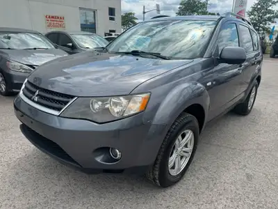 MITSUBISHI OUTLANDER 2008 4CYL AWD AUTOMATIQUE FULL AC MAGS EN ALUMINUM, VITRES ELECTRIQUES, PORTES...