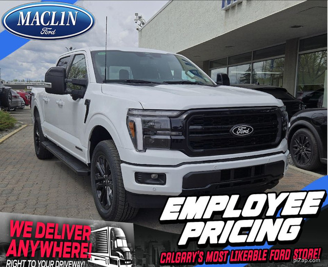 2025 Ford F-150 LARIAT | BLACK APP PKG | MOBILE OFF PKG | TOW PK in Cars & Trucks in Calgary