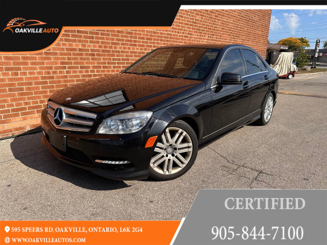 2011 Mercedes-Benz C-Class 4dr Sdn C 250 4MATIC , Certified, War in Cars & Trucks in Oakville / Halton Region