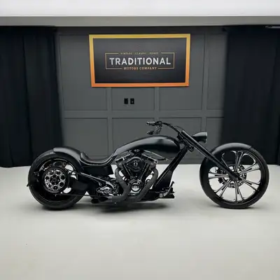 Check out this 2013 Kreater Softail Custom. This bike is wild! Professionally built by Kreater Custo...