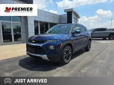 Experience the agile handling and versatile design of this 2022 Chevrolet Trailblazer LT. This black...