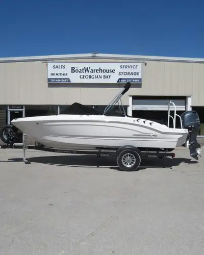 Yamaha 115HP XB, Custom Trailer, Cockpit and Bow Cover, Bimini Top, Prop, Ski Bar