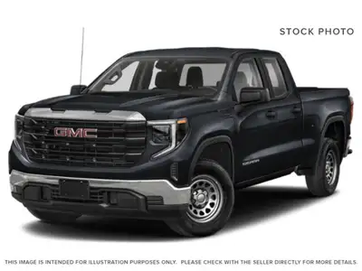 The 2023 GMC Sierra 1500 Pro Graphite Edition Double Cab in striking Onyx Black. With only 8,250 kil...