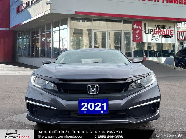 2021 Honda Civic LX *HONDA CERTIFIED*APPLE/ANDROID*LANE WARNING* in Cars & Trucks in City of Toronto - Image 3