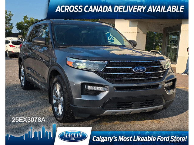 2021 Ford Explorer XLT | 7 PASS | MOONROOF | ADAPT CRUISE in Cars & Trucks in Calgary