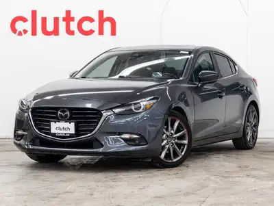 2018 Mazda Mazda3 GT w/ Premium Pkg w/ Backup Cam, Bluetooth, Na