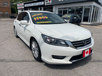 ..WE INCLUDE EVERYTHING……HONDA ACCORD EX-L NAVI BT REV CAM PWR HEAT LEATHER SUNROOF…PERFECT ........... (image 1)
