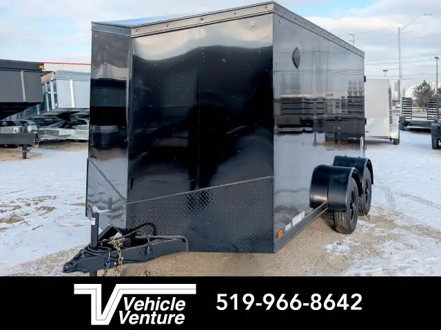 2025 UNITED TRAILER  7X14 FL TOP V-NOSE 6" XHT RAMP $32/WK OAC in Cargo & Utility Trailers in Oakville / Halton Region - Image 3