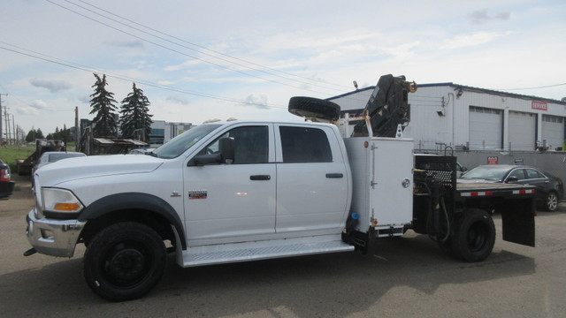 2011 DODGE RAM 5500 SLT CREW CAB WITH HIAB 077 BOOM in Heavy Equipment in Vancouver