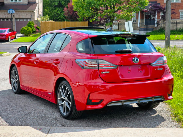 2016 Lexus CT 200h F-Sport Hybrid | Accident Free! in Cars & Trucks in City of Toronto - Image 4