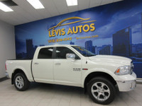 RAM 1500 2018 LARAMIE ECODIESEL CREW-CAB / BOITE 5.7 POUCES TOUT ÉQUIPÉ / INTÉRIEUR EN CUIR NOIR CHA... (image 1)