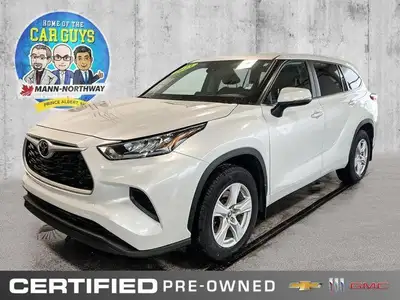Recent Arrival!White 2023 Toyota Highlander AWD 8-Speed Automatic 2.4L 4-CylinderABS brakes, Active...