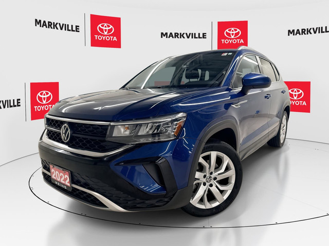 2022 Volkswagen Taos Comfortline CARPLAY & ANDROID AUTO | PUS... in Cars & Trucks in Markham / York Region