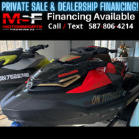 2019 SEADOO RXTX 300 (FINANCING AVAILABLE)