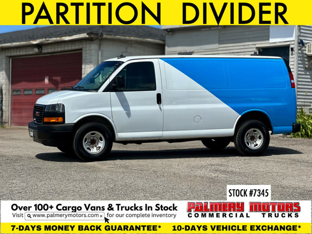2019 GMC Savana 2500 + Divider in Cars & Trucks in Mississauga / Peel Region