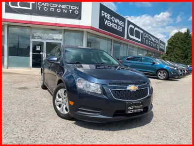 2014 CHEVROLET CRUZE LT CARFAX VERIFIED, CLEAN TITLE 88,000KM ONLY!!! AUTOMATIC TRANSMISSION BLUE EX...