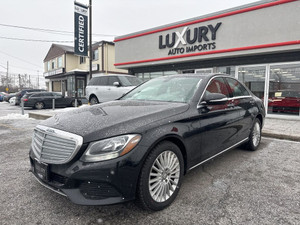 2015 Mercedes-Benz C-Class C 300-4matic-clean carfax-leather-only 95k