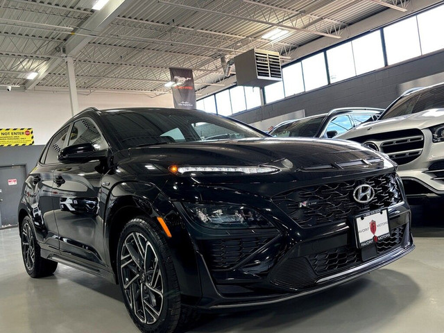 2023 Hyundai Kona 1.6T N Line|AWD|ULTIMATEPKG|NAV|SUNROOF|LEATHE in Cars & Trucks in City of Toronto - Image 2