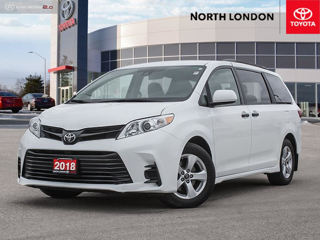 2018 Toyota Sienna LE 7-Passenger HEATED SEATS, BLUETOOTH, RE... in Cars & Trucks in London