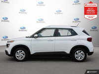 New Price! Odometer is 3561 kilometers below market average! Lunar White 2024 Hyundai Venue Preferre... (image 1)