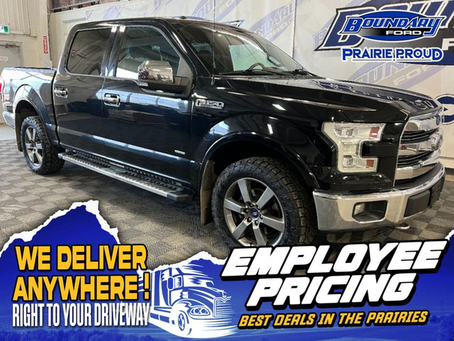 2016 Ford F-150 LARIAT 502A | TOW PKG | HTD LTHR STS | REMOTE ST in Cars & Trucks in Lloydminster