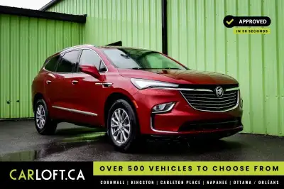 This 2022 Buick Enclave is for sale today. This SUV has 96,433 kms. It's red in colour . It has a 9...