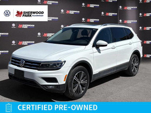 2021 Volkswagen Tiguan Highline | VW CERTIFIED | LEATHER SEATS | PANO-ROOF | DIGITAL DASH | FENDER AUDIO | REMOTE START