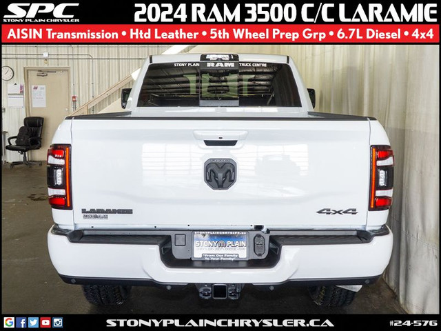 2024 RAM 3500 Laramie 4x4 Crew Cab 6'4 in Cars & Trucks in St. Albert - Image 3