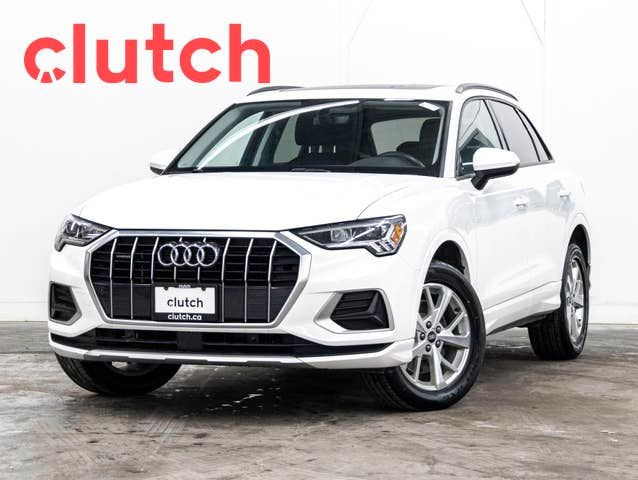 2022 Audi Q3 45 Komfort AWD w/ Apple CarPlay & Android Auto, Pan in Cars & Trucks in City of Toronto