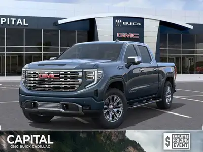 This 2025 GMC Sierra 1500 in Downpour Metallic is equipped with 4WD and Gas V8 5.3L/325 engine. The...