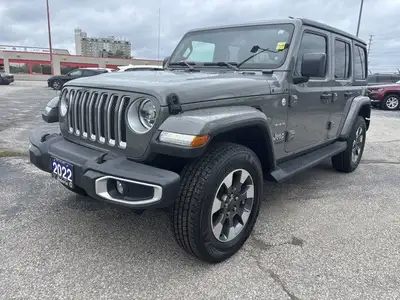 Trade In Vehicle**Jeep**Wrangler**Unlimited Sahara**3.6L**V6**4x4**Automatic**Leather Seats**8.4 Tou...