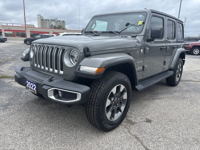 2022 Jeep Wrangler UNLIMITED SAHARA**V6**4X4**LEATHER**8.4 in Cars & Trucks in Mississauga / Peel Region