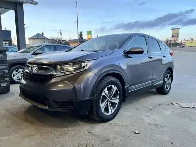 2017 Honda CR-V LX front wheel drive with only 134,250 km. Active title, no accidents, one claim for...