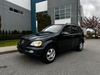 2002 Mercedes-Benz ML320 AWD AUTOMATIC A/C LEATHER LOCAL BC 152,
