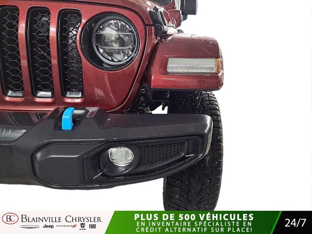 2022 Jeep WRANGLER 4XE 4XE PLUG-IN SAHARA CUIR GPS MARCHEPIEDS M in Cars & Trucks in Laval / North Shore - Image 4