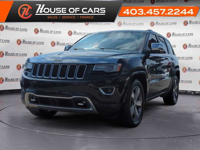  2014 Jeep Grand Cherokee 4WD Overland Leather Seats Panoramic r in Cars & Trucks in Calgary