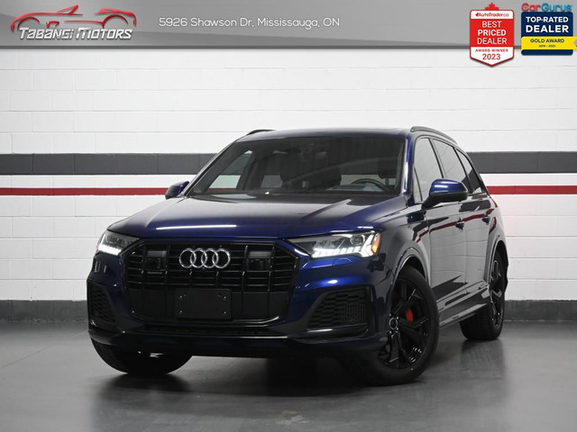 2021 Audi Q7 Technik S-Line No Accident HUD 360CAM B&O Black Opt in Cars & Trucks in Mississauga / Peel Region