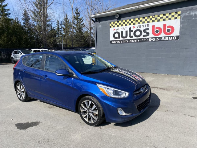 2015 Hyundai Accent GLS Hatchback ( AUTOMATIQUE - 155 000 KM ) in Cars & Trucks in Laval / North Shore