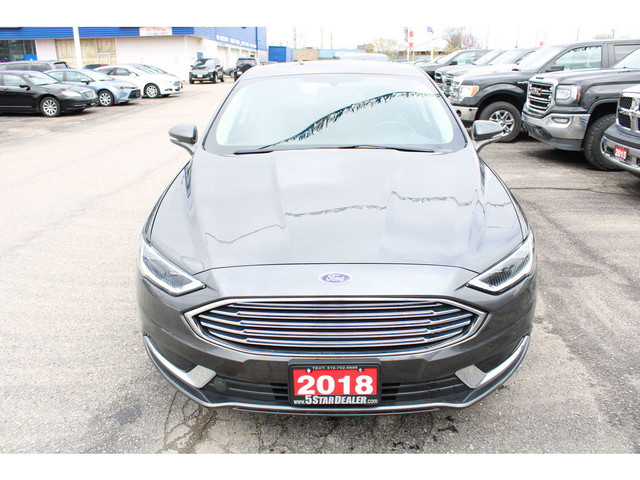  2018 Ford Fusion LEATHER SUNROOF LOADED WE FINANCE ALL CREDIT in Cars & Trucks in London - Image 3