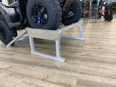 The Marlon ATV Riser is a lightweight all-aluminum riser that fits in the box of any pickup truck. T...